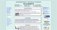Desktop Screenshot of gerry-mobilfunk.de
